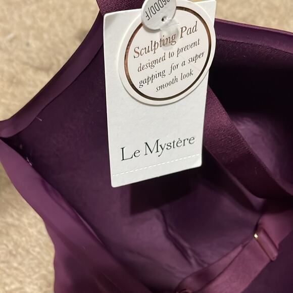 Le Mystère Purple T Shirt Bra 34F New Retails $68 - Picture 5 of 8